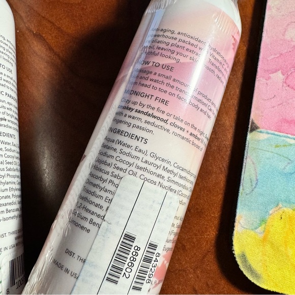 Nakery Hydra-C Oil to Foam Face & Body Cleansers Set of 2 Exotic Paradise - Picture 5 of 5